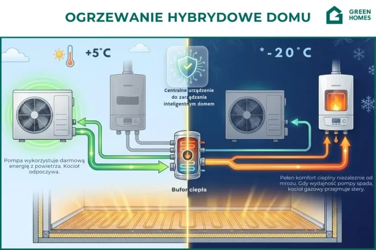 ogrzewanie hybrydowe domu